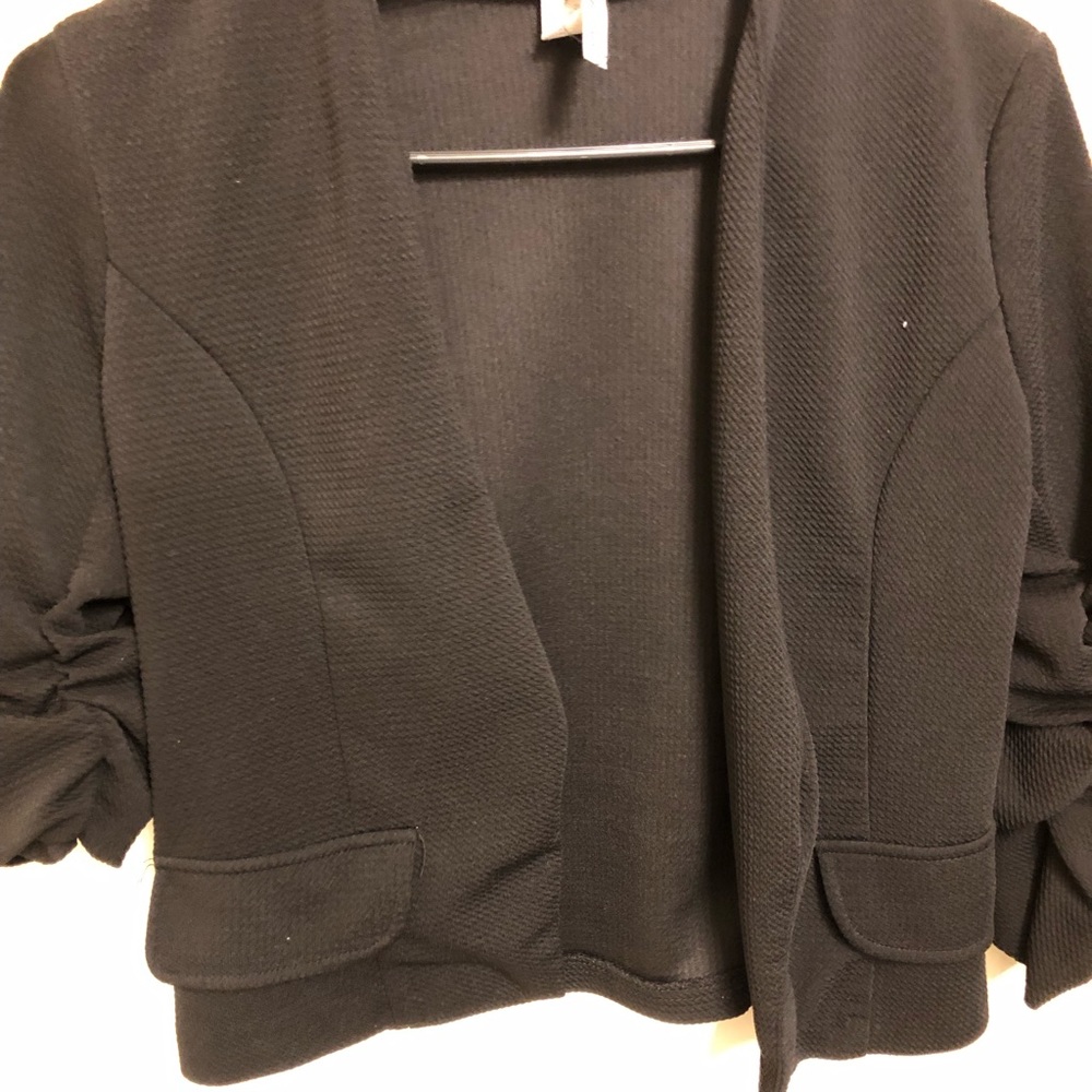 Black blazer.